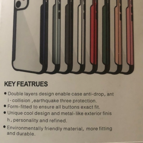 AEDILYS Space Airbag Protection iPhone 12 Pro Max Case 2020 6.7” Black NIB - Picture 2 of 5